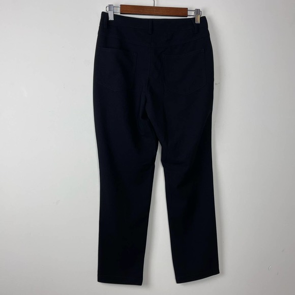 BCBGeneration Black Knit Twill Pants NWT Size 2XS - Picture 3 of 7